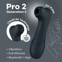 Satisfyer - Pro 2 Generación 3 Noir Bluetooth Et Application